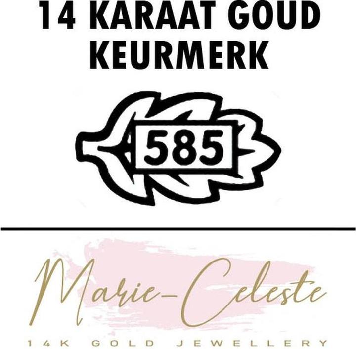 Marie Celeste Kette Gourmet 1,2 mm - Gold