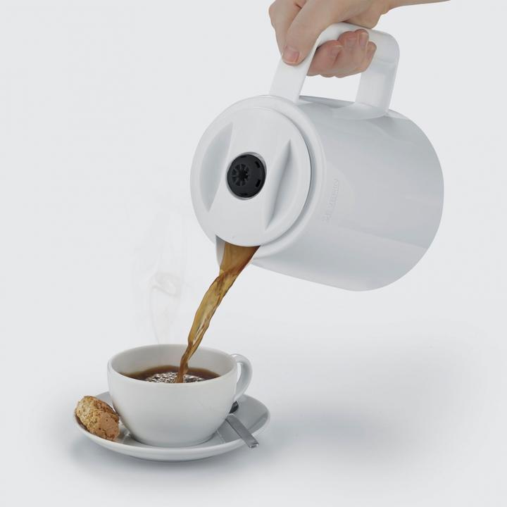 Actual product image Severin KA 9309 Coffee maker White vacuum jug