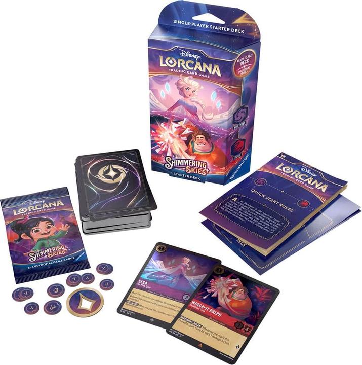 Image du produit Disney Lorcana Trading Card Game : Set 5 - Starter Deck B (anglais) (Anglais, Pont)