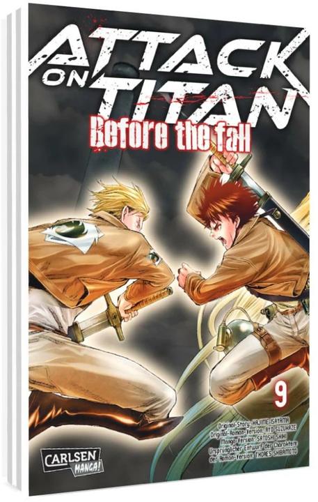 Produktbild Attack on Titan - Before the Fall 9 (Deutsch, Hajime Isayama, 2017)