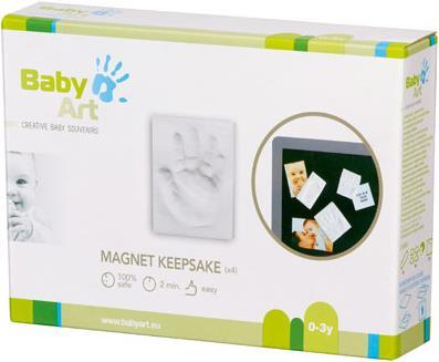 Image du produit Baby Art Keepsake magnétique pour les empreintes en plâtre