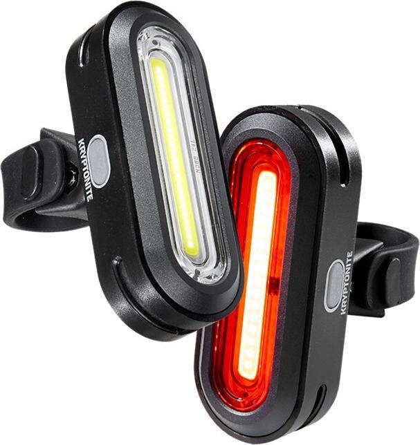 Actual product image Kryptonite bike light kit front and rear avenue