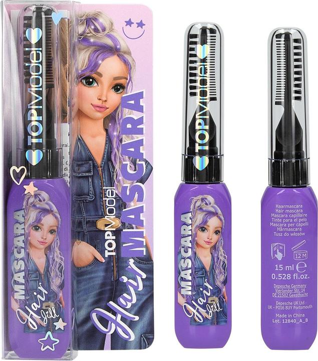 Immagine prodotto Top Model Topmodel - Hair Mascara BEAUTY and ME - 15 ml (Viola, Pink, Blu)