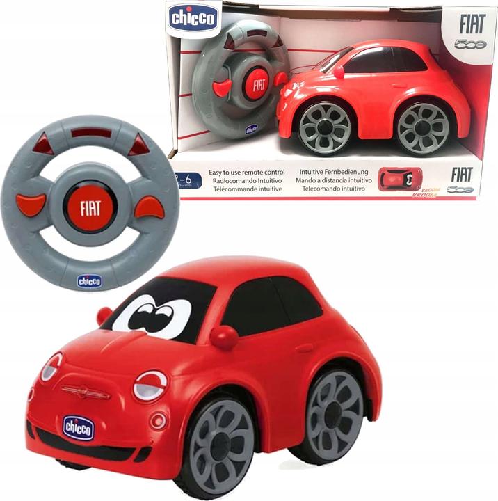 Immagine prodotto Chicco Auto da corsa Fiat 500E Rosso RC