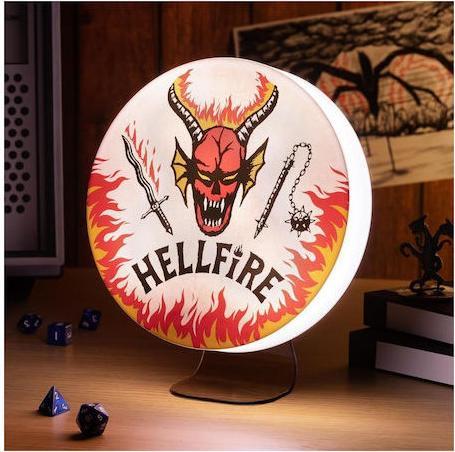 Actual product image Paladone Products Stranger Things Lampada Hellfire Club Logo