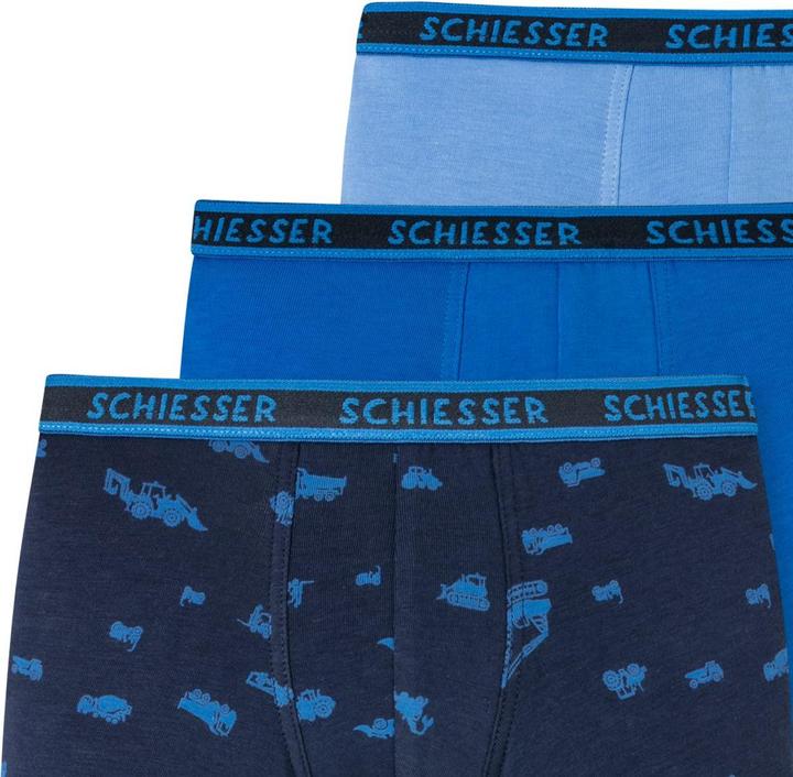 Immagine prodotto Schiesser 9 Pacchetti di pantaloncini / pantaloni in cotone biologico 95/5 per bambini (104, confezione da 9)