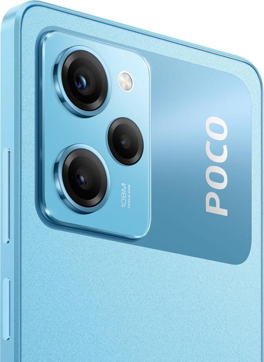 Actual product image Xiaomi Poco X5 Pro (128 GB, Blue, 6.67", Dual SIM, 108 Mpx, 5G)