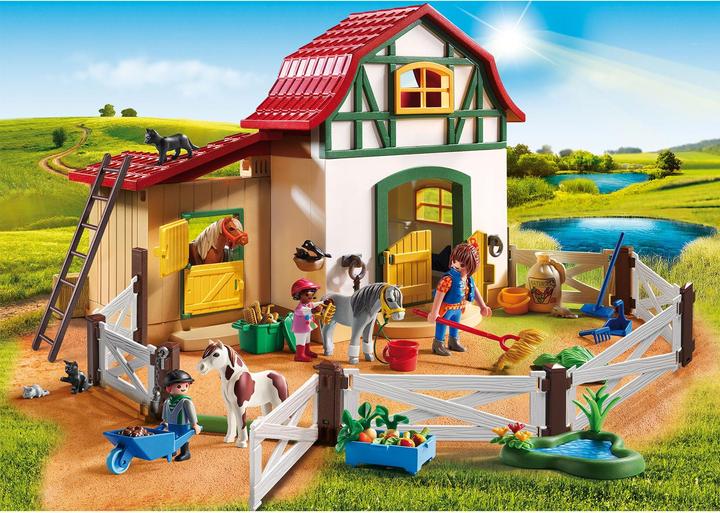Immagine prodotto Playmobil Fattoria dei pony (6927, Paese Playmobil)