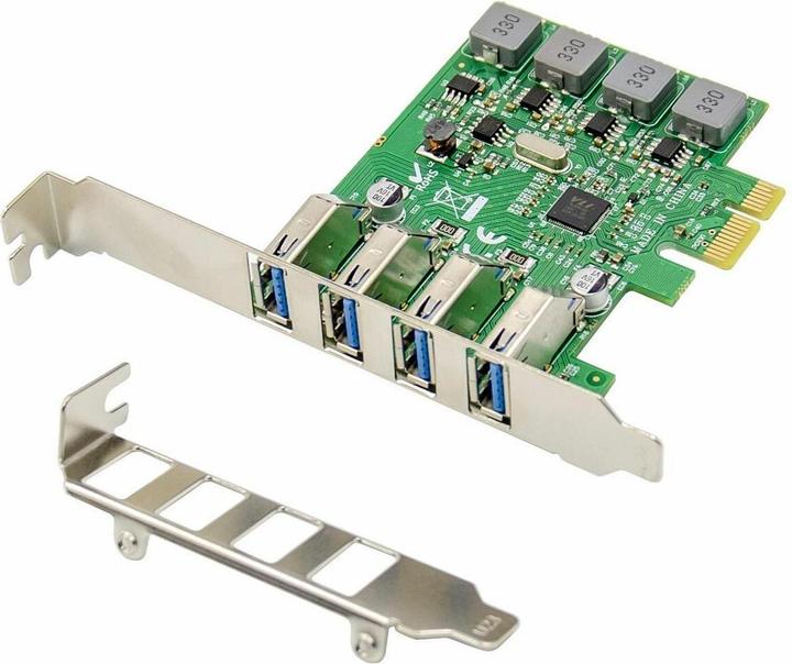 Actual product image MicroConnect PCI-E VL805 4-USB 3.0