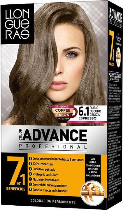 Produktbild Llongueras COLOR ADVANCE #6,1-rubio oscuro ceniza (6.1)