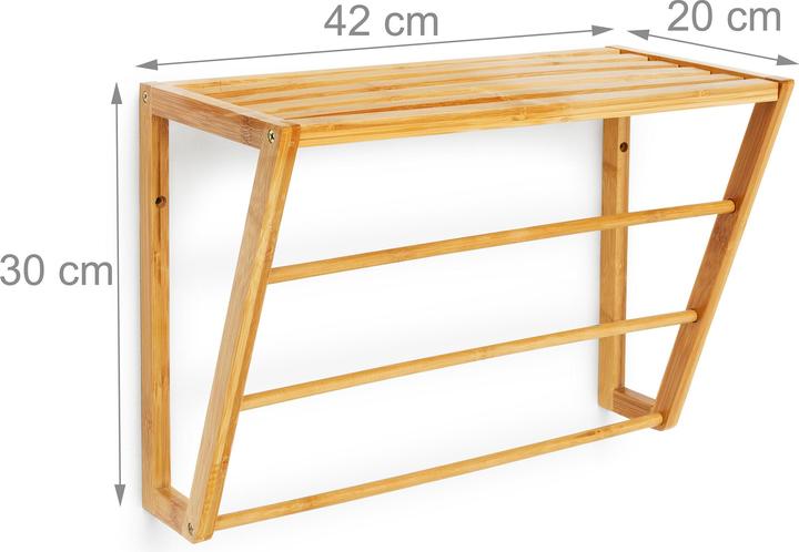 Actual product image Relaxdays Bamboo
