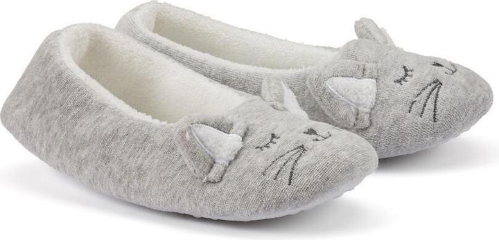 Immagine prodotto La Redoute Collections Calde pantofole con motivo a gatto (28)