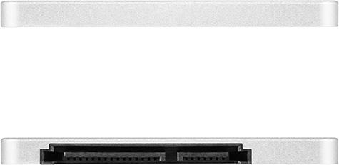 Actual product image Axagon RSS-M2SD Enclosure for M.2 SATA SSDs up to 2280 - Aluminium (M.2 2280)