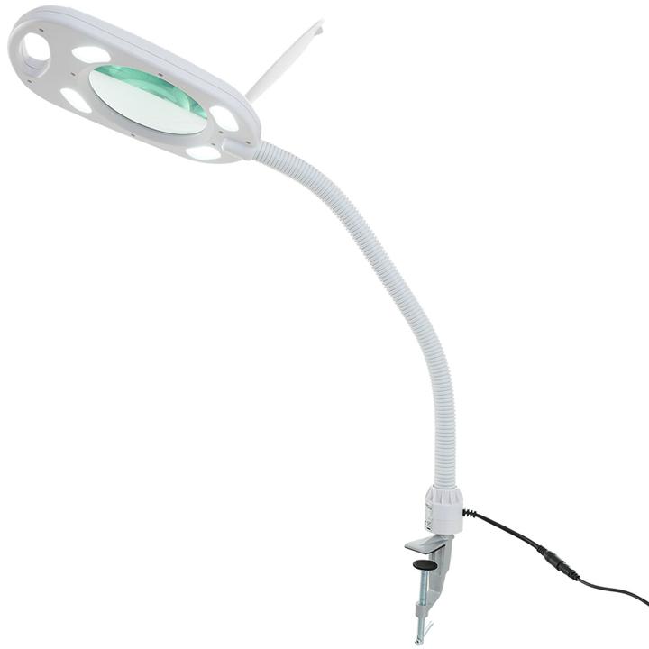 Actual product image Casativo LED magnifying lamp, 5x magnification & articulated arm