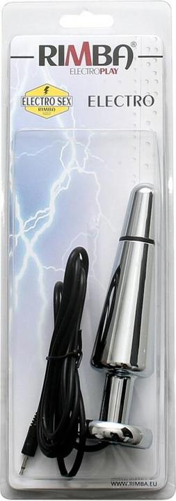Actual product image Rimba Elek-tro Play Buttplug, bi-polair (140 mm)