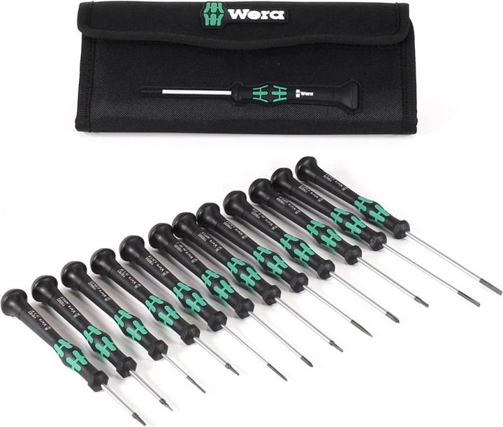 Produktbild Wera Kraftform Micro 12 Universal 1 (Schlitzschrauben, Innensechskant, Torx (TX), Phillipps-Kreuzschlitz (PH))