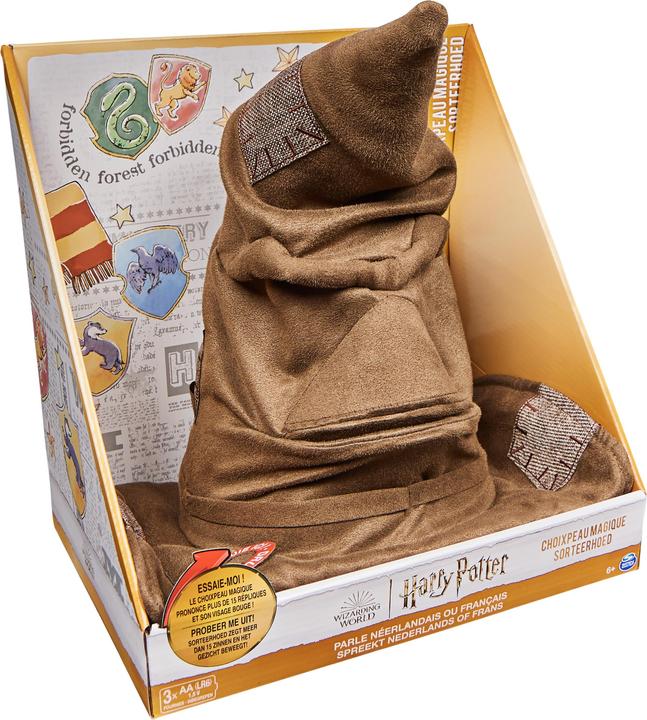 Immagine prodotto Spin Master Wizarding World Harry Potter, Cappello Parlante con 15 frasi per gioco creativo di Harry Potter, gio