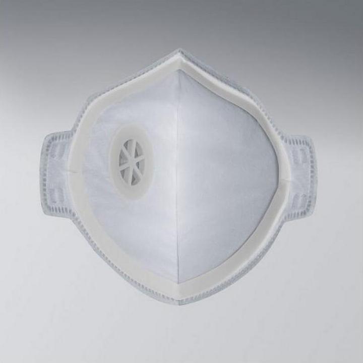 Actual product image Uvex Safety silv-Air class.3310 8763310 Fine dust mask with valve FFP3 15 pcs. DIN (FFP3, 15 x)