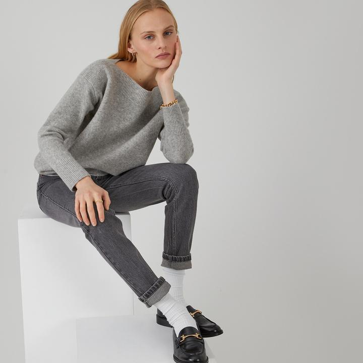 Produktbild La Redoute Collections Pullover mit U-Boot-Ausschnitt (XS)