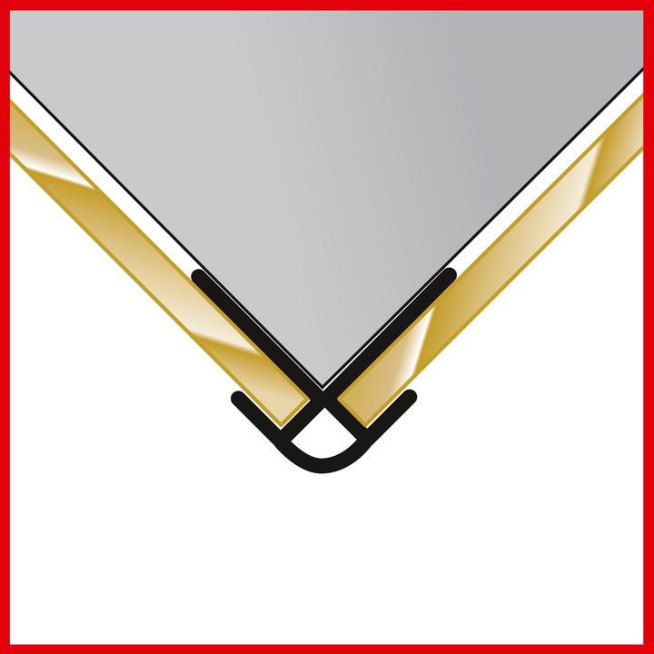 Schulte Exterior corner profile for DécoDesign shower wall panels (210 cm)