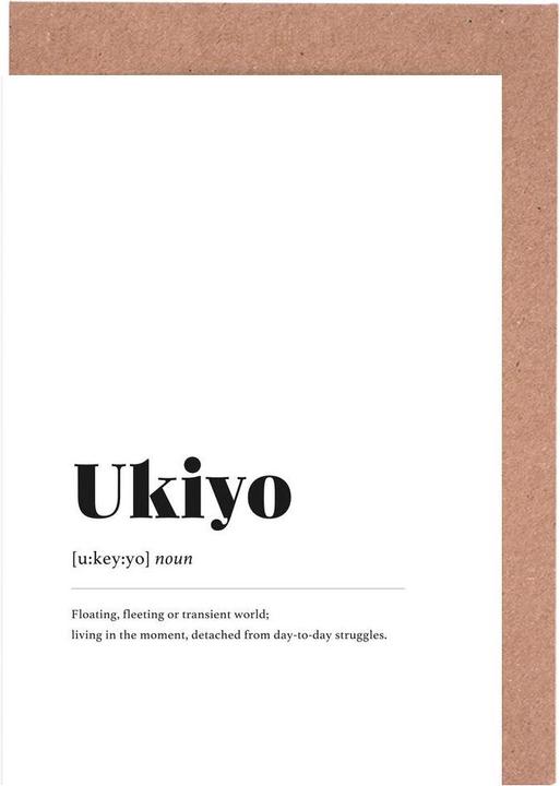 Produktbild Juniqe Ukiyo - Schwarz & Weiss (15 Stk.)