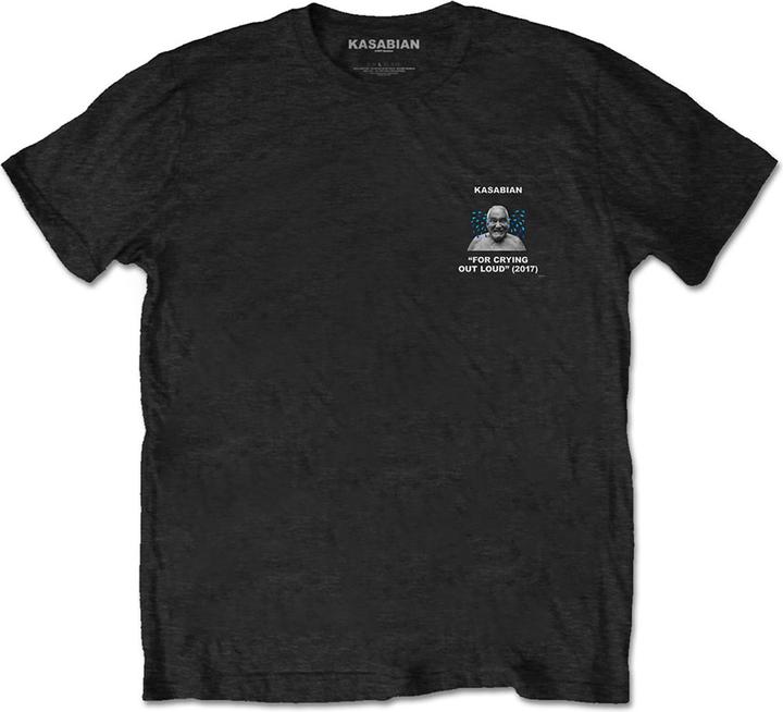 Actual product image Kasabian Unisex Adult For Crying Out Loud Cotton T-Shirt (XL)