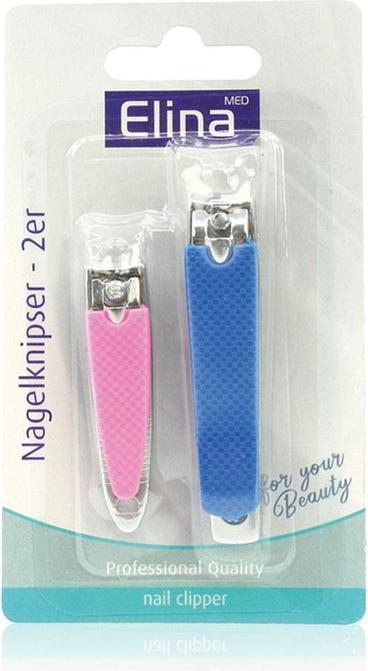 Image du produit Elina coupe-ongles coupe-ongles coupeur d'ongles manucure set de 2 pièces