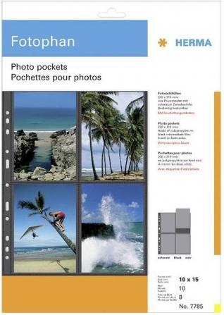 Image du produit HERMA Housses pour photos (23 x 31 cm, 10 x)