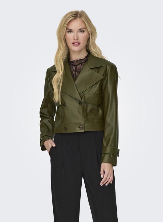Image du produit Only Fly-Away col veste en cuir synthétique (XS)
