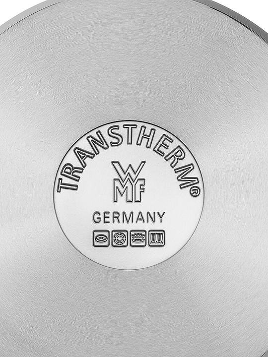 Produktbild WMF Schnellkochtopf 3tlg 4,5+3,0l Dampfkochtopf Perfect Premium Induktion (22 cm, Dampfkochtopf, Edelstahl)