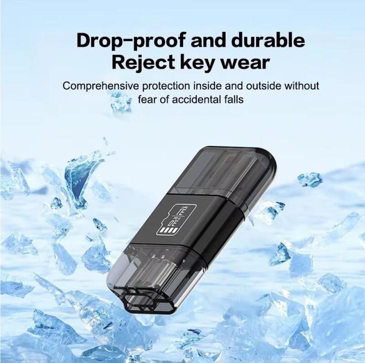Immagine prodotto PowerGuard Adattatore per file fotografici da USB-C USB-A OTG a lettore di schede MicroSD (USB, Micro USB, USB-C)