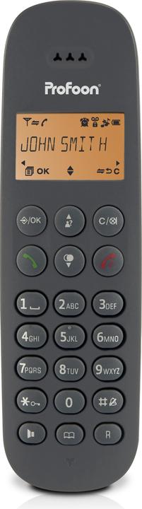 Produktbild Profoon PDX620 - DECT telefoon met 2 handsets, zwart