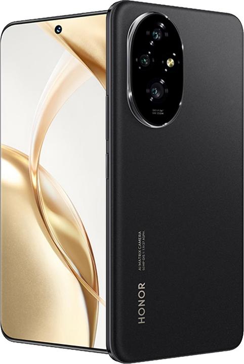 Image du produit Vodafone HONOR 200 5G (512 Go, Noir, 6.70", Double SIM, 50 Mpx, 5G)