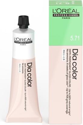 Produktbild L'Oréal Paris Loreal DIA Color 5,71 Hellbraun Matt Asch 60 ml (5.71 Hellbraun Matt Asch)