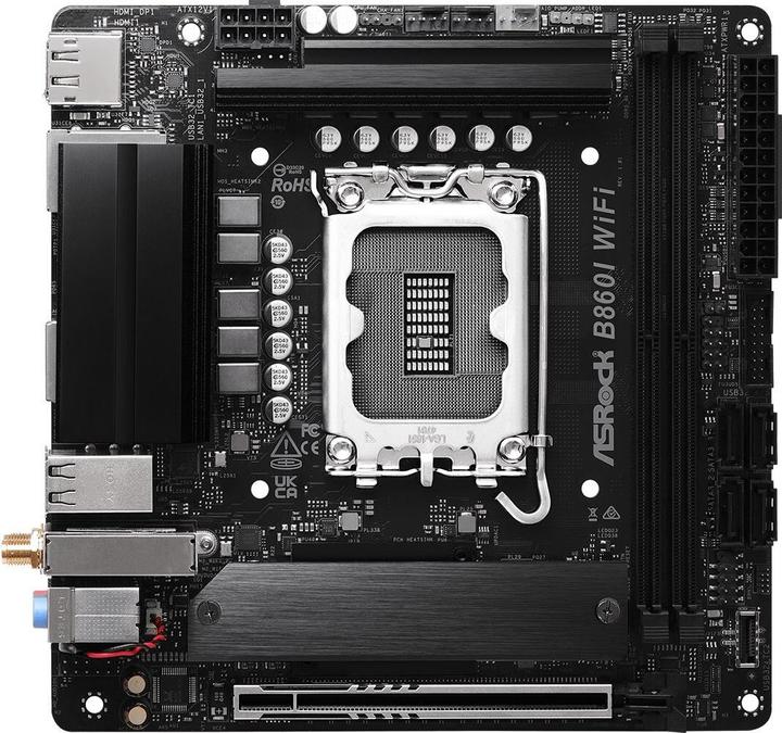 Produktbild AsRock B860I WiFi (LGA 1851, Intel B860, Mini-ITX)