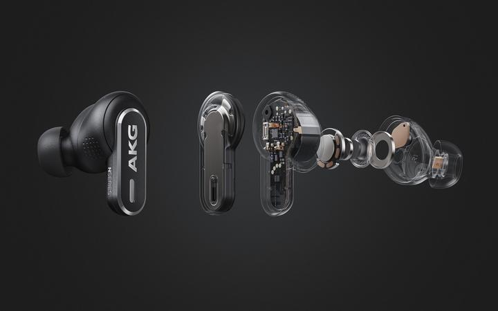 Image du produit AKG N5 Hybrid ANC True Wireless (ANC, 10 h, Sans fil)
