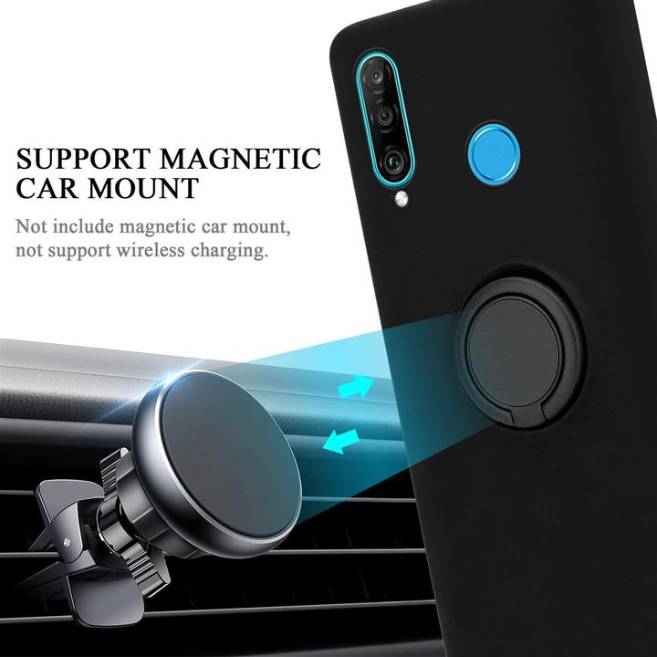 Actual product image Cadorabo TPU Liquid Ring Silicone Case Cover (Huawei P30 Lite)