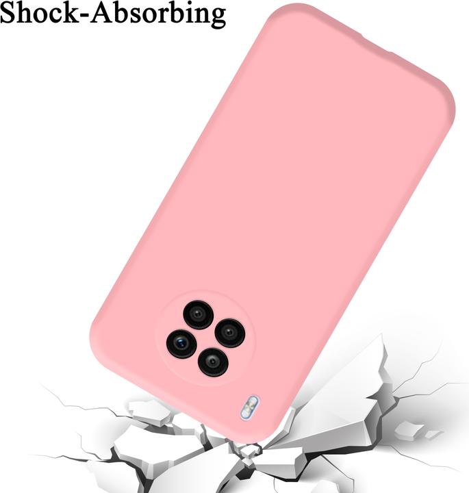 Actual product image Cadorabo TPU Liquid Silicone Case Cover for Honor 50 LITE (Honor 50 Lite)
