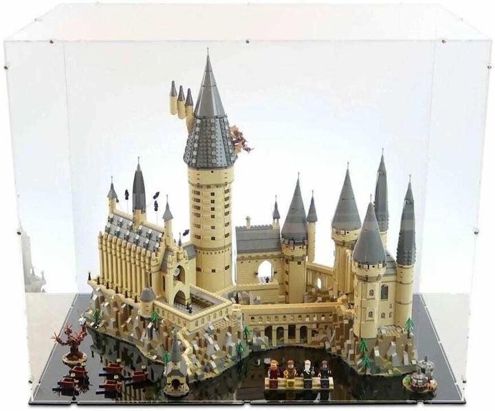 Image du produit iDisplayit Présentoir en acrylique pour LEGO® 71043 Harry Potter Château de Poudlard (avec base noire)