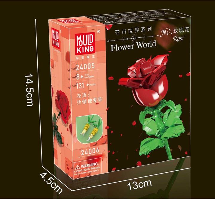 Produktbild Mould King Rote Rose