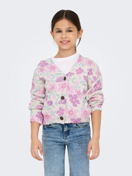 Produktbild Only Locker geschnitten V-Ausschnitt Pullover Strickjacke (122)