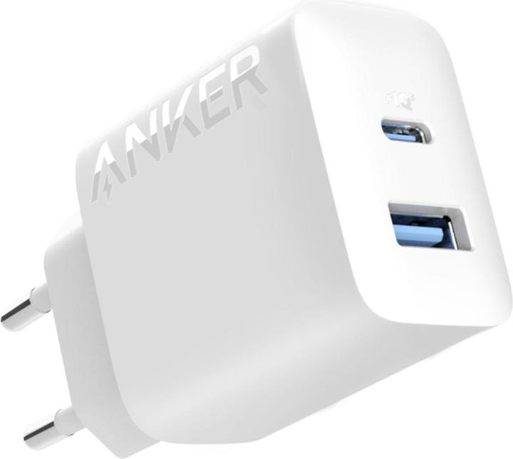 Immagine prodotto Anker Caricabatterie (20W, 2 porte) con cavo USB-C (20 W)
