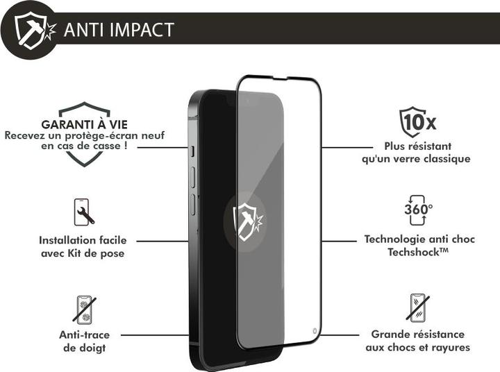 Produktbild Bigben Connected Displayschutz aus Glas (1 Stück, Apple iPhone 13)