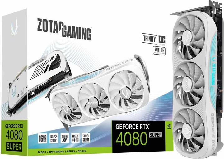 Immagine prodotto Zotac GeForce RTx4080 SUPER Trnty Whte (16 GB)