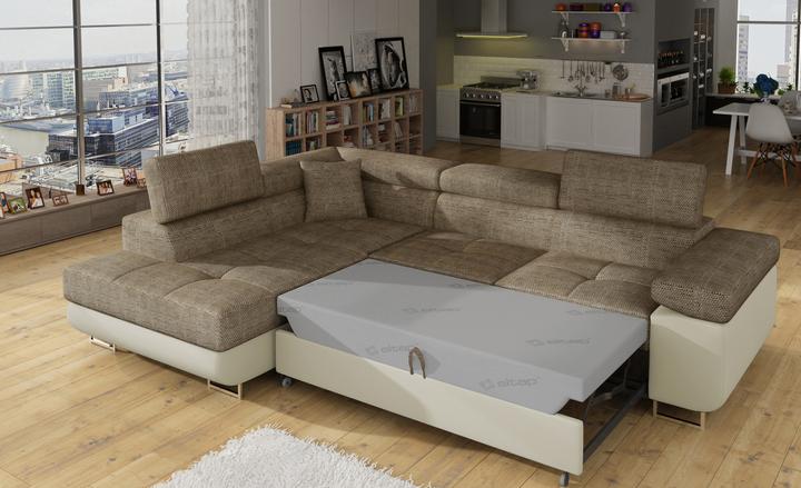 Immagine prodotto ELTAP Anton (Divano ad angolo, 4 posti, Divano letto)