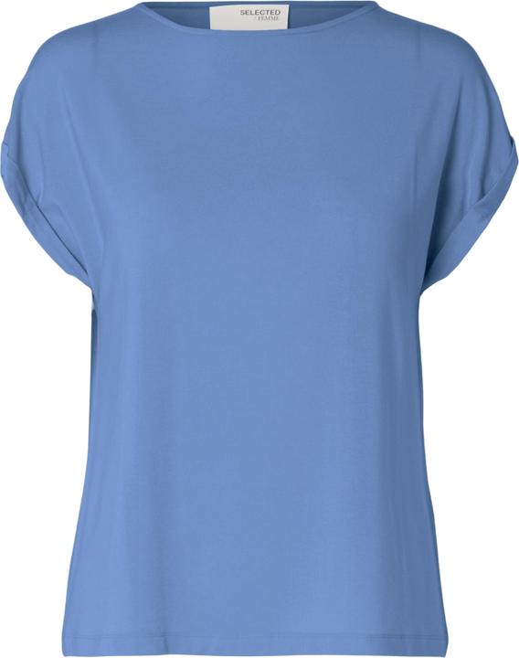 Selected Femme U-Boot-Ausschnitt T-Shirt