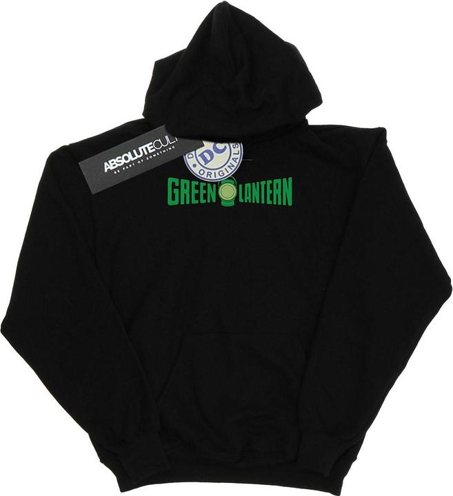 Produktbild Green Lantern Text Logo Kapuzenpullover (S)