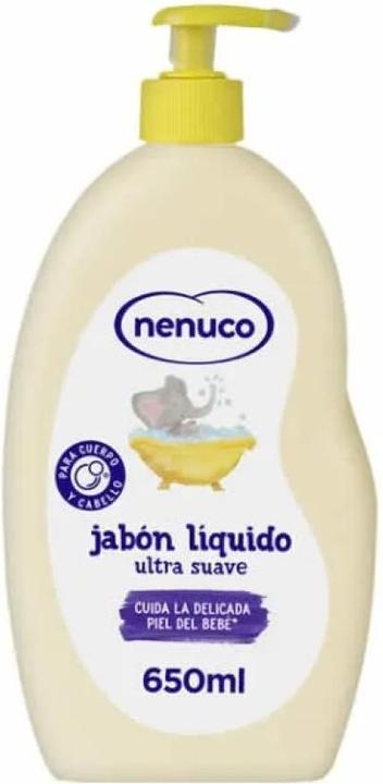 Actual product image Nenuco Liquid Soap Ultra Soft Hair And Body 650ml (Liquid soap, 650 ml)