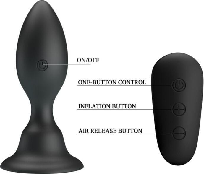 Actual product image Mr. Play Vibrating anal plug