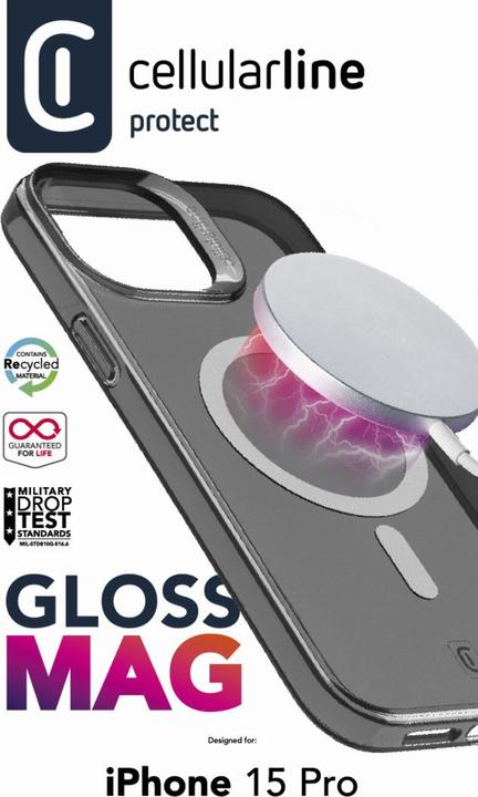 Actual product image Cellularline Gloss Mag (Apple iPhone 15 Pro)
